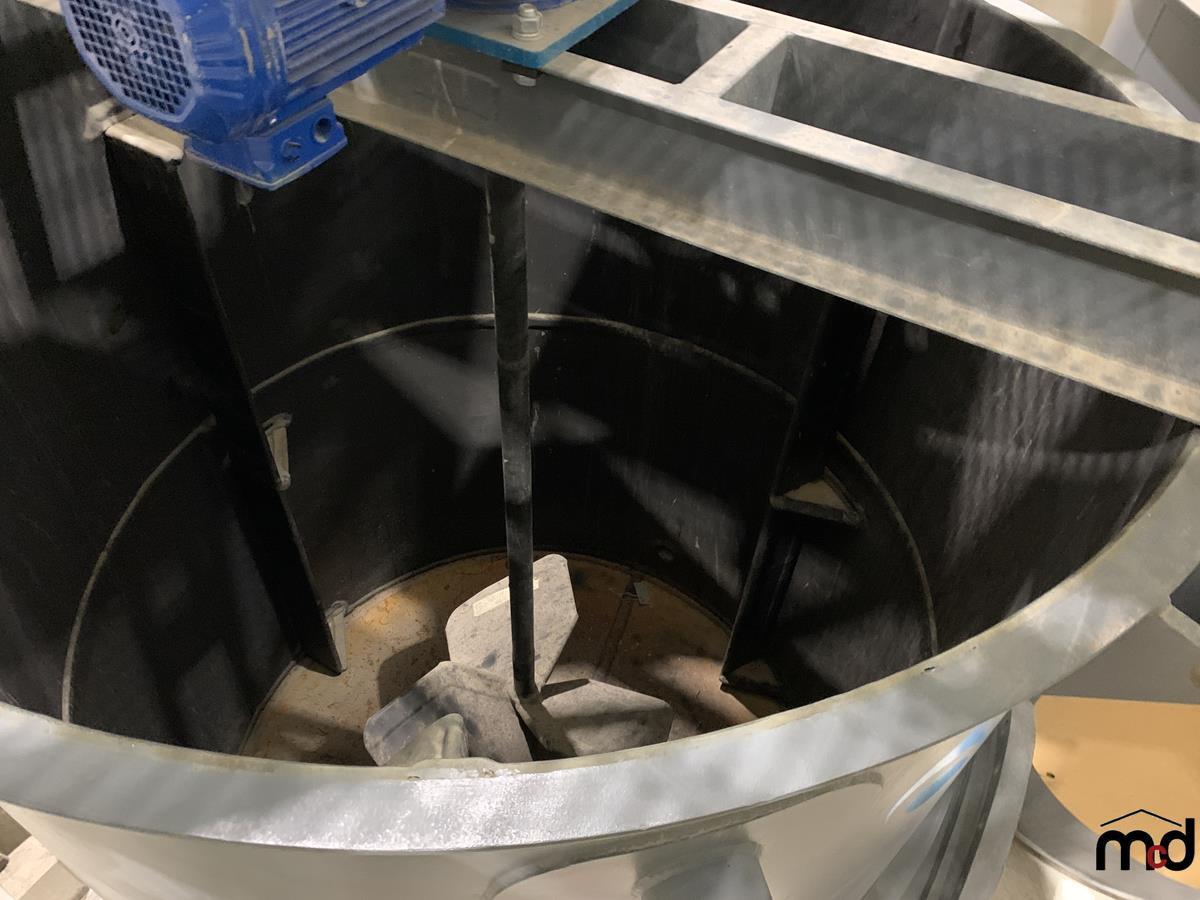 Unused Sepro Concentrate Filter Feed Tank w/ Agitator